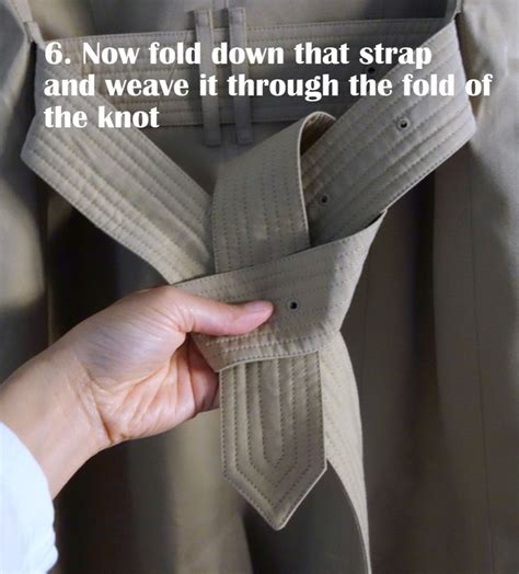 ways to tie burberry trench belt|how to tie a trench belt.